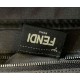 Celebrity models F family # logo leather multifunctional fanny pack, hand-stitched, can be used as a chest pack or fanny pack, adjustable length of the strapsize 30-17-8cm