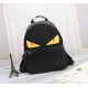 Brand FENDIStyle Yellow Sticker BackpackItem No. 668568Color blackMaterial waterproof nylon fabric   ultra-thousand leatherSize 343814cm (large)273212cm (small)     fendi fendi counter new cloth with microfiber leather b