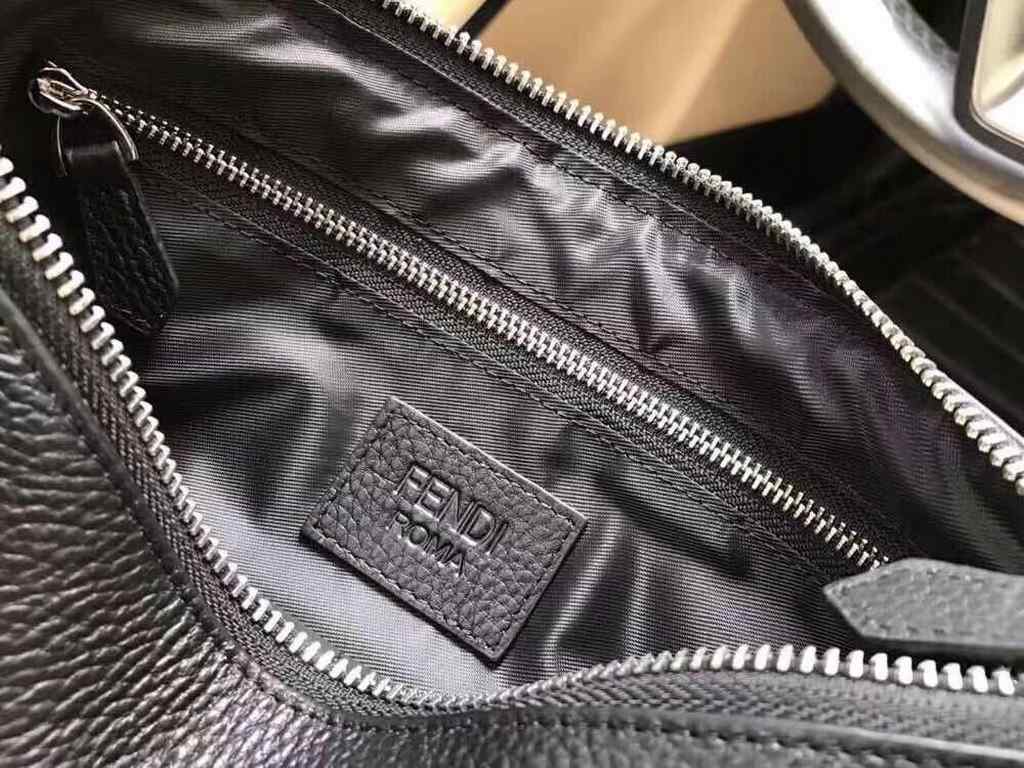 ￥ (original single) 〖FENDl〗Fendi   Monster series hipster series handbag   new   super explosive models to come   the original single lychee grain   leather, hand-stitched fine meticulous     get rid of the previous bori