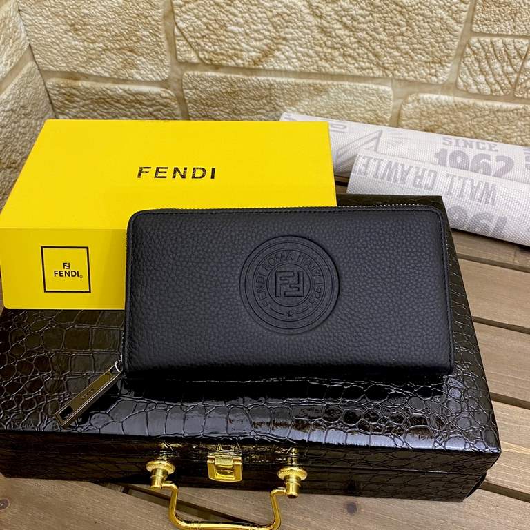 (Model 9051) FENDI zipper wallet Introduction the latest handbag, original quality! Moe eyes shine the essence of the elements of the Finn family in recent years, colorful colorful color collocation, bleached very, take 