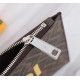 Brand FENDIModel No. Organ PVC Brown Silk Print Clutch BagItem No. 168568Color blackSize 30202Material imported nappa leather   double letters PVC  FENDI pouch Fendi handbag   super explosive models come to pull, double 