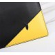 Brand FENDIModel No. Yellow ClutchItem No. 168568Color Black   Lemon YellowSize 30202cmMaterial imported nappa cowhide leather  FENDI pouch Fendi handbag   super explosive models come to pull, head imported Napa cowhide 