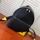 Lot . Model No. 33203-17vz042A9ZBF0R2A    fendi fendi counter new cloth with leather schoolbag shipment  fendi little monster backpack upgraded  original quality  every detail follow the counter  double shoulder bag  nyl