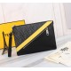 Brand FENDI FendiStyle PVC yellow man bagItem No. 368568Color blackMaterial imported nappa leather   double letters PVCSize 27205 FENDI upgraded version of the small monster men's men's bag, made of imported first layer 