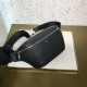 Multi-functional fanny pack, hand-stitched, can be used as a chest pack or fanny pack, adjustable strap length.30-17-8cm