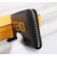 Brand FENDIDescription silkscreen monoprintItem No. 868568Color blackSize 19.510.53Material Imported head layer nappa cowhide on the surface, yellow sheepskin lining, delicate feelFENDI zipper wallet Introduction spring 