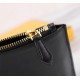 Brand FENDIModel No. Organ Gold ClutchItem No. 168568Color black   gold hardwareSize 30202Material imported nappa cowhide leather  FENDI pouch Fendi handbag   super explosive models come to pull, the first layer of Napa 