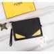 Brand FENDIModel No. Organ Gold ClutchItem No. 168568Color black   gold hardwareSize 30202Material imported nappa cowhide leather  FENDI pouch Fendi handbag   super explosive models come to pull, the first layer of Napa 