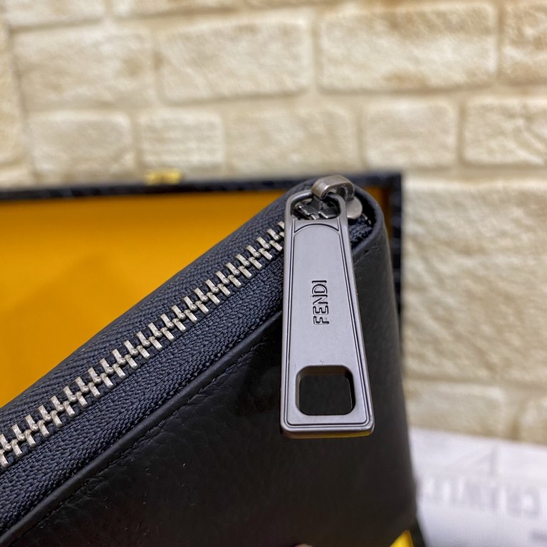 (Model 9051) FENDI zipper wallet Introduction the latest handbag, original quality! Moe eyes shine the essence of the elements of the Finn family in recent years, colorful colorful color collocation, bleached very, take 