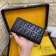 High quality [Model 9058]   Fendi FENDI new single pull small wallet shipment, original quality  , genuine purchased typed! Built-in FENDI embossing!   using imported first-layer cowhide    imported high-grade hardware, 