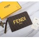 Brand FENDIModel No. Organ PVC Brown Silk Print Clutch BagItem No. 168568Color blackSize 30202Material imported nappa leather   double letters PVC  FENDI pouch Fendi handbag   super explosive models come to pull, double 