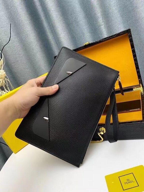 [Model 2051] Fendi cowhide original single handbag    original single quality   men and women universal models   exclusive real shot   although the style can be copied, but the material can not be replicated, workmanship