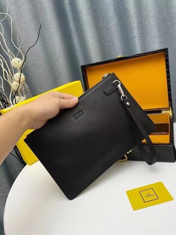 [Model 2051] Fendi cowhide original single handbag    original single quality   men and women universal models   exclusive real shot   although the style can be copied, but the material can not be replicated, workmanship