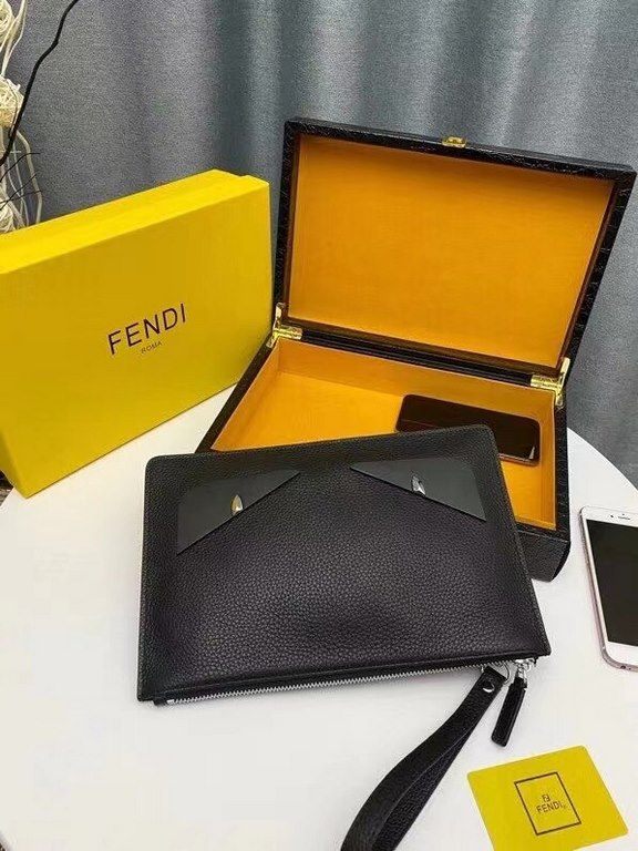 [Model 2051] Fendi cowhide original single handbag    original single quality   men and women universal models   exclusive real shot   although the style can be copied, but the material can not be replicated, workmanship