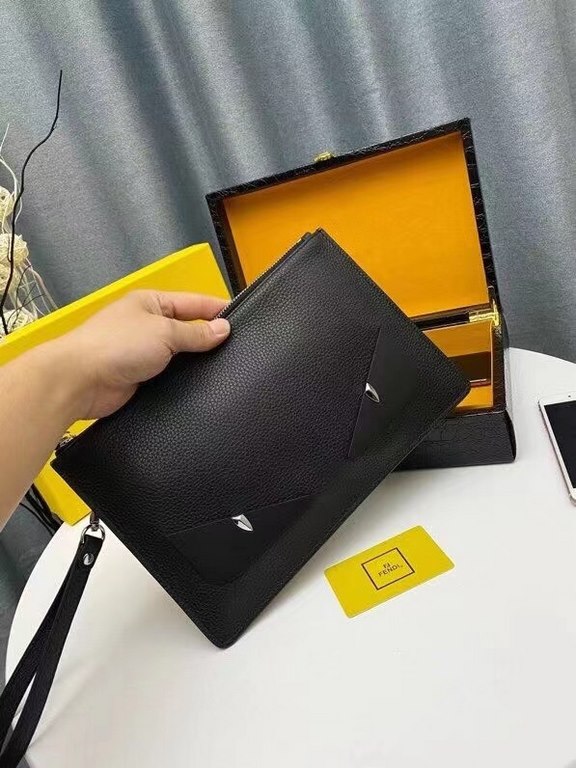 [Model 2051] Fendi cowhide original single handbag    original single quality   men and women universal models   exclusive real shot   although the style can be copied, but the material can not be replicated, workmanship