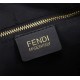 Brand FENDIStyle Camera bag with gold plateColor BlackSize 23165Material imported nappa cowhide leather  FENDI pouch Fendi men's bags   super explosive models come to pull, the first layer of nappa cowhide double letter 