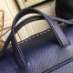 F family out of the latest models of men's bags nail, star walk models, blue [color] [color] [color], using imported deerskin grain, handmade nail up, top hardware, L 35.5 x H 26.5 x bottom 13cm