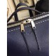 F family out of the latest models of men's bags nail, star walk models, blue [color] [color] [color], using imported deerskin grain, handmade nail up, top hardware, L 35.5 x H 26.5 x bottom 13cm