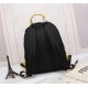 Brand FENDIModel No. Bottom corner yellow backpack (large)Item No. 668568Color blackMaterial waterproof nylon fabric   ultra-thousand leatherSize 343814cm   Fendi fendi counter new cloth with microfiber leather backpack 