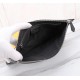 Brand FENDIModel No. White Iron ClutchItem No. 168568Color Black SilverMaterial First layer imported nappa leatherSize 30202  FENDI pouch Fendi handbag   super explosive models come to pull, the first layer of Napa cowhi