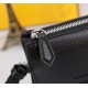 Brand FENDI FendiStyle Men's press bagItem No. 368568Color blackMaterial first layer imported litchi grain cowhide leatherSize 27205 FENDI upgraded version of the small monster men's men's bag, made of imported head laye