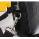 Brand FENDI FendiModel Camera bag with press-studsColor blackSize 23165Material head layer imported litchi cowhide  FENDI pouch Fendi men's bags   super explosive models come to pull, the first layer of lychee grain cowh