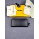 Brand FENDI FendiModel No. BonesItem No. 868568Color blackSize 19.510.53Material Imported head layer nappa cowhide for the big side, black sheepskin for the lining, exquisite hand feeling.FENDI zipper wallet Introduction