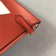 Lightning Exquisite ELITE calf leather zipper clutch with leather inlay designed to create a BAG BUGS eye pattern.28cm