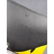 Brand FENDIStyle Men's bag with yellow cornersItem No. 368568Color black   lemon yellowMaterial First layer imported nappa cow leatherSize 27205 FENDI upgraded version of the small monster men's men's bag, made of import