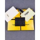 Brand FENDIStyle Eagle Eye Card CaseItem No. 2020568Color BlackMaterial imported nappa cowhide leatherSize 10.59FENDI short clip card bag Introduction 20 years of spring and summer of the latest handbag, using the first 