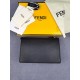 Brand FENDI FendiModel No. Yellow F Clutch Bag for MenItem No. 768568Color black   egg yolkMaterial first layer imported litchi grain cowhide leatherSize 23155F family Fendi clutch bag in calf leather with metallic BAG B