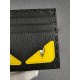 Brand FENDIStyle Stitched Yellow Sticker Card CaseItem No. 2020568Color black   stone pattern yellowMaterial first layer imported Lychee grain cowhide leatherSize 10.59FENDI short clip card bag Introduction 20 years of s