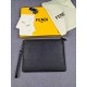 Brand FENDIModel Black Eagle Eye ClutchItem No. 168568Color BlackSize 3022.52Material imported nappa cowhide leather  FENDI pouch Fendi handbag   super explosive models come to pull, the first layer of imported Napa cowh