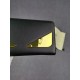 Brand FENDIStyle Single Pull with Gold Iron PieceItem No. 868568Color black golden ironSize 19.510.53Material imported head layer nappa cowhide on the surface, black sheepskin lining, delicate feelFENDI zipper wallet Int