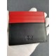 Brand FENDIStyle Black, Red and Yellow Sticker Card CaseItem No. 2020568Color Black RedMaterial First layer imported Napa cow leatherSize 10.59FENDI short clip card bag Introduction 20 years of spring and summer of the l