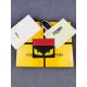 Brand FENDIStyle Black, Red and Yellow Sticker Card CaseItem No. 2020568Color Black RedMaterial First layer imported Napa cow leatherSize 10.59FENDI short clip card bag Introduction 20 years of spring and summer of the l