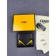 Brand FENDIStyle Yellow F ClipItem No. 968568Color black   lemon yellowSize 129.52Material large surface with imported first layer of Napa cowhide, lining with yellow sheepskin, feel delicateFENDI short clip wallet Intro