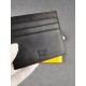 Brand FENDIStyle Black and Yellow Card CaseItem No. 2020568Color black   lemon yellowMaterial First layer imported Napa cow leatherSize 10.59FENDI short clip card bag Introduction 20 years of spring and summer of the lat