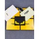 Brand FENDIStyle Black and Yellow Card CaseItem No. 2020568Color black   lemon yellowMaterial First layer imported Napa cow leatherSize 10.59FENDI short clip card bag Introduction 20 years of spring and summer of the lat