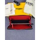 Brand FENDIStyle Cross-hatch yellow single-pullItem No. 868568Color black   egg yolkSize 19.510.53Material imported cross grain cowhide leather, red microfiber lining, delicate feelFENDI zipper wallet Introduction the la