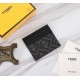 Brand FENDIStyle PVC Yellow Card CaseItem No. 2020568Color blackMaterial imported nappa leather   double letters PVCSize 10.59FENDI short clip card bag Introduction the latest spring and summer card bag, using the first 