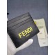 Brand FENDIStyle Monogrammed Card CaseItem No. 2020568Color BlackMaterial imported nappa cowhide leatherSize 10.59FENDI short clip card bag Introduction 20 years of spring and summer of the latest handbag, using the firs