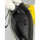 Brand FENDI FendiStyle PVC yellow man bagItem No. 368568Color blackMaterial imported nappa leather   double letters PVCSize 27205 FENDI upgraded version of the small monster men's men's bag, made of imported first layer 