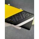 Brand FENDI FendiModel LitchiItem No. 868568Color black   lemon yellowSize 19.510.53Material large surface with imported first layer litchi grain cowhide   nappa cowhide, lining with yellow sheepskin, feel delicateFENDI 