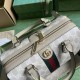 .   Comes with a full set of original green box packaging  Ophidia Collection GG Small Tote Bag. A classic of the House, GG Supreme canvas has become an iconic fabric in the world of Gucci design. The fabric has been fea