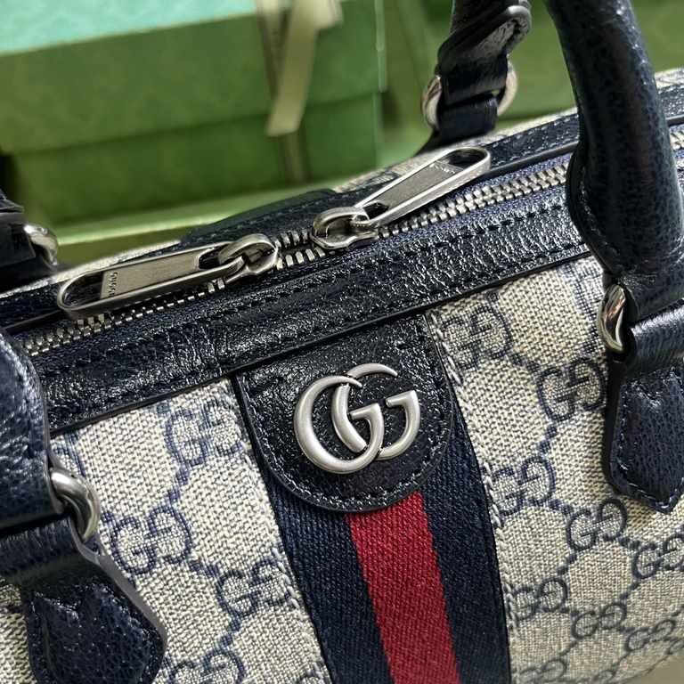 .   Comes with a full set of original green box packaging  Ophidia Collection GG Small Tote Bag. A classic of the House, GG Supreme canvas has become an iconic fabric in the world of Gucci design. The fabric has been fea