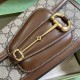 .   With a full set of original green box packaging  Gucci Horsebit 1955 collection small shoulder bag. The brand honors the 70th anniversary of the horsebit accessory with a fresh take on the iconic design and silhouett