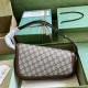 .   With a full set of original green box packaging  Gucci Horsebit 1955 collection small shoulder bag. The brand honors the 70th anniversary of the horsebit accessory with a fresh take on the iconic design and silhouett