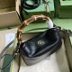 .   Comes with a full set of original green box packaging  Gucci Diana Bamboo Small Shoulder Bag. This Gucci Diana bamboo handbag combines two recognizable brand elements bamboo handles and double G hardware. Crafted fro