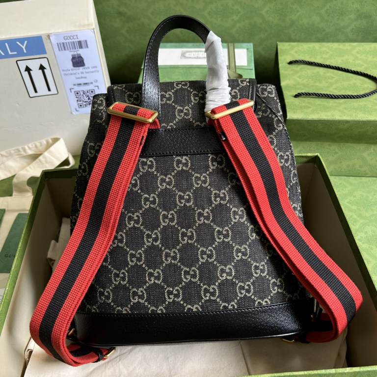 .   With full set of original green box packaging  GG Denim fabric is a classic material widely used in the brand's handbag and ready-to-wear collections. In the Gucci Love March fashion collection, this recognizable cla